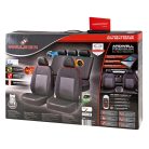 Üléshuzat garnitúra - fekete-szürke - ARDWELL - WALSER