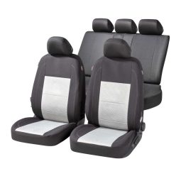 Üléshuzat garnitúra - fekete-ezüst - AVIGNON - WALSER