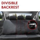 Üléshuzat garnitúra - fekete-ezüst - AVIGNON - WALSER