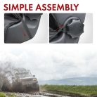 Ülésvédő huzat első ülésre Outdoor Sports - fekete-piros - WALSER