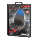 Ülésvédő huzat első ülésre Outdoor Sports - fekete-kék - WALSER
