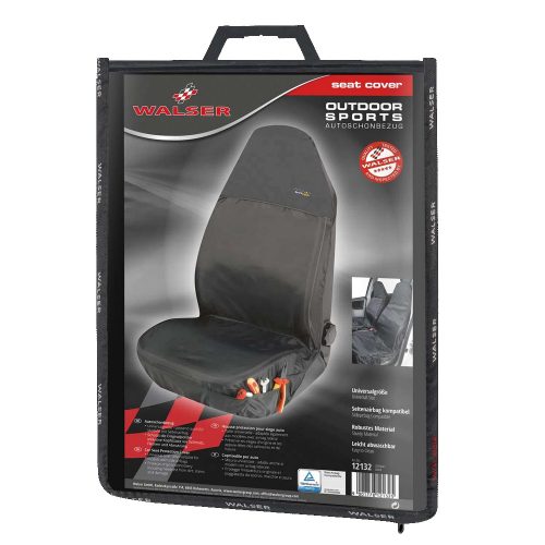 Ülésvédő huzat első ülésre Outdoor Sports - fekete - WALSER