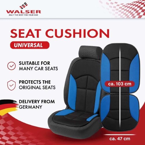 Ülésvédő NOVARA - kék-fekete - WALSER