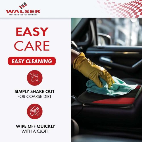 Ülésvédő NOVARA - piros-fekete - WALSER