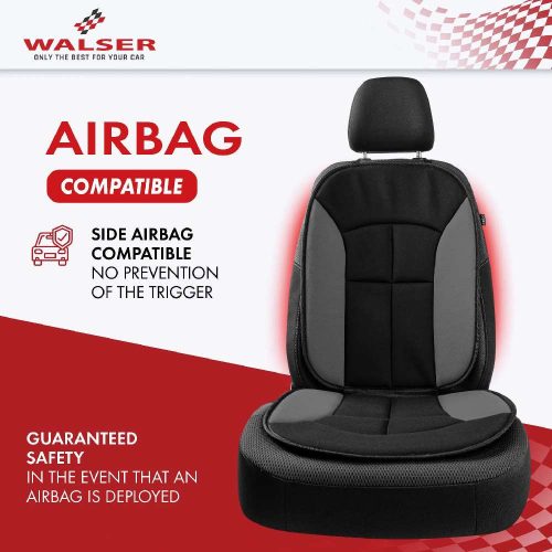 Ülésvédő NOVARA - szürke-fekete - WALSER