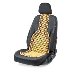 Ülésvédő fagolyós barna-bézs - WALSER