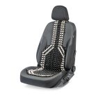 Ülésvédő fagolyós fekete-fehér - WALSER