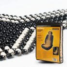 Ülésvédő fagolyós fekete-fehér - WALSER