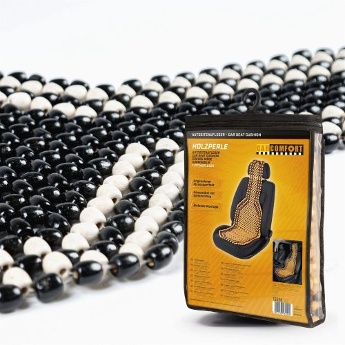 Ülésvédő fagolyós fekete-fehér - WALSER