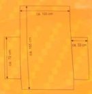 Csomagtér védőtakaró 100x155 cm GATSBY - WALSER