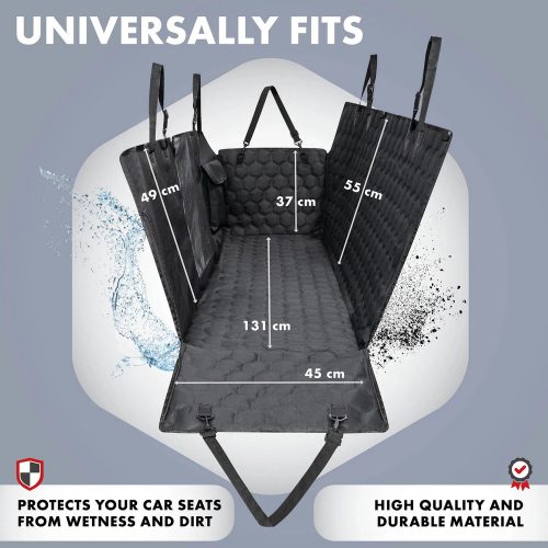 Üléstakaró hátsó ülésre kutyaszállításhoz ROCKY 155x204 cm - WALSER