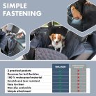 Üléstakaró hátsó ülésre kutyaszállításhoz ROCKY 155x204 cm - WALSER