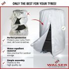 Keréktakaró ponyva - 17-18" - L - WALSER