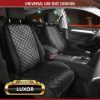 Ülésvédő LUXOR COMFORTLINE - fekete - WALSER