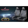 Ülésvédő LUXOR COMFORTLINE - fekete - WALSER