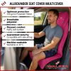 Ülésvédő huzat mikroszálas MULTICOVER - pink - WALSER