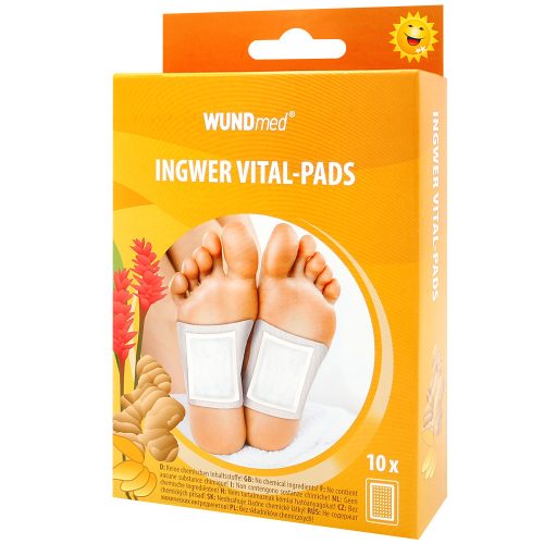 Gyömbér méregtelenítő tapasz 10 db - WUNDMED