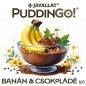 Banán és csokoládé ízű instant pudingpor 15 adag - PUDDINGO