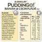 Banán és csokoládé ízű instant pudingpor 15 adag - PUDDINGO