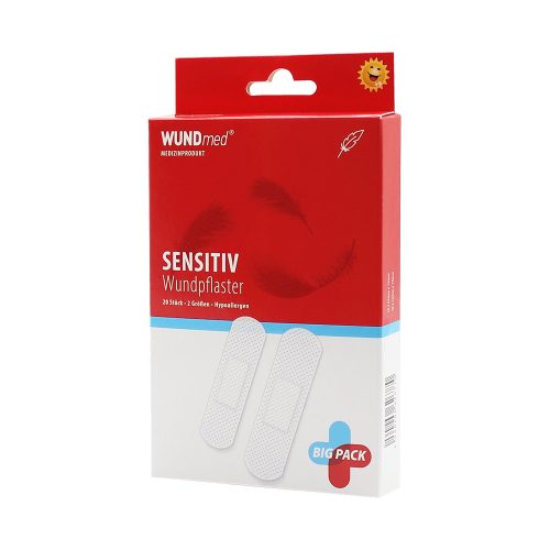 HIPOALLERGÉN SEBTAPASZ - 20 DB - WUNDMED