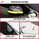 Szélvédőtakaró prémium thermo 157x126 cm - WALSER