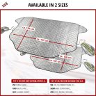 Szélvédőtakaró prémium thermo 157x126 cm - WALSER