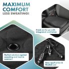 Hűthető üléspárna távirányítóval 12V + USB-C csatlakozóval - WALSER