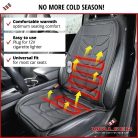 Fűthető ülésvédő - 12V 29 W CALOR - WALSER