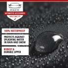 Motoros lábtakaró - vízhatlan, vízlepergető - WALSER