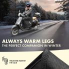 Motoros lábtakaró - vízhatlan, vízlepergető - WALSER