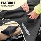 Motoros lábtakaró - vízhatlan, vízlepergető - WALSER