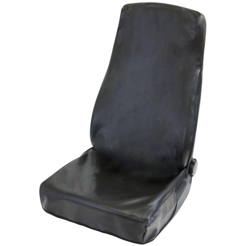 Ülésvédő huzat első ülésre - ECO bőr - fekete - GUARD - CarComfort