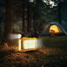 Multifunkciós lámpa - powerbank - szolár panel, 3600 mAh akku, USB-C töltés - Phenom