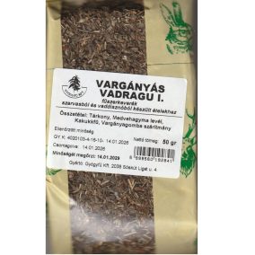 VARGÁNYAGOMBÁS VADRAGU I. fűszerkeverék 50 g