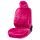 Üléshuzat műszőrme, első ülésre TEDDY - pink - WALSER 20092