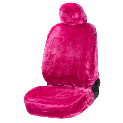 Üléshuzat műszőrme, első ülésre TEDDY - pink - WALSER 20092