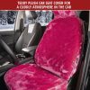 Üléshuzat műszőrme, első ülésre TEDDY - pink - WALSER 20092