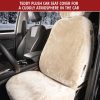 Üléshuzat műszőrme, első ülésre TEDDY - bézs - WALSER 20094