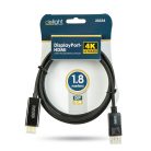 DisplayPort - HDMI kábel - 1.4 - 4K - 1,8 m - DELIGHT