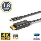 Type-C - DisplayPort kábel - 1.4 - 4K - 1,8 m - DELIGHT