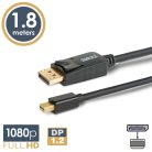 DisplayPort - Mini Displayport kábel - 1.2 - 1080P - 1,8 m - DELIGHT