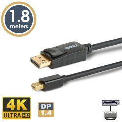   DisplayPort - Mini DisplayPort kábel - 1.4 - 4K - 1,8 m - DELIGHT