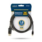 DisplayPort - Mini DisplayPort kábel - 1.4 - 4K - 1,8 m - DELIGHT