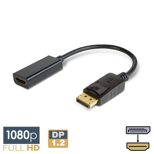 DisplayPort - HDMI adapter - 1.2 - 1080P - DELIGHT