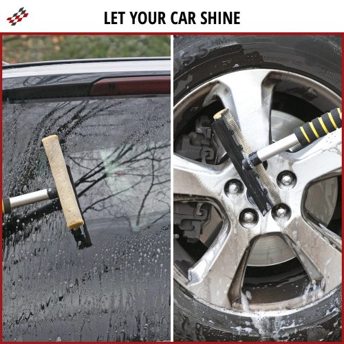 Jégkaparó szivacsos nyéllel, vízlehúzóval 40x20 cm - WALSER