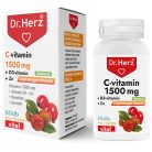 C-VITAMIN 1500 mg + D-3 + cink + csipkebogyó - 60 db étrend-kiegészítő tabletta - Dr. Herz