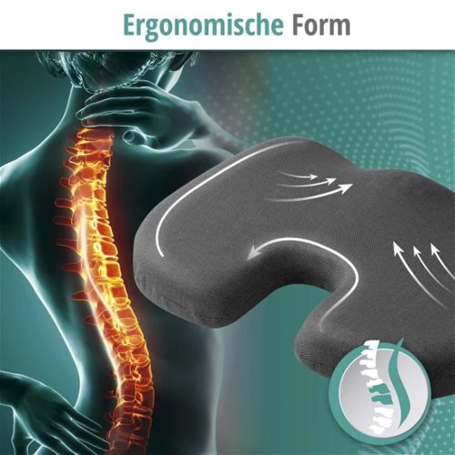 Ülőpárna - anatómiai, memóriahabos - zselés - COOL LUCY - WALSER