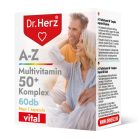 A-Z 50+ Multivitamin Komplex - 60 db étrend-kiegészítő kapszula - Dr. Herz