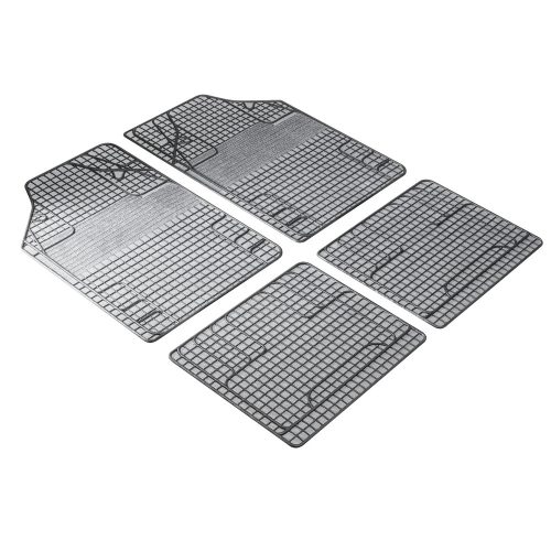 Gumiszőnyeg garnitúra textil hatású 3D felület - WHITE/BLACK NEW STYLE - WALSER
