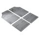 Gumiszőnyeg garnitúra textil hatású 3D felület - WHITE/BLACK NEW STYLE - WALSER